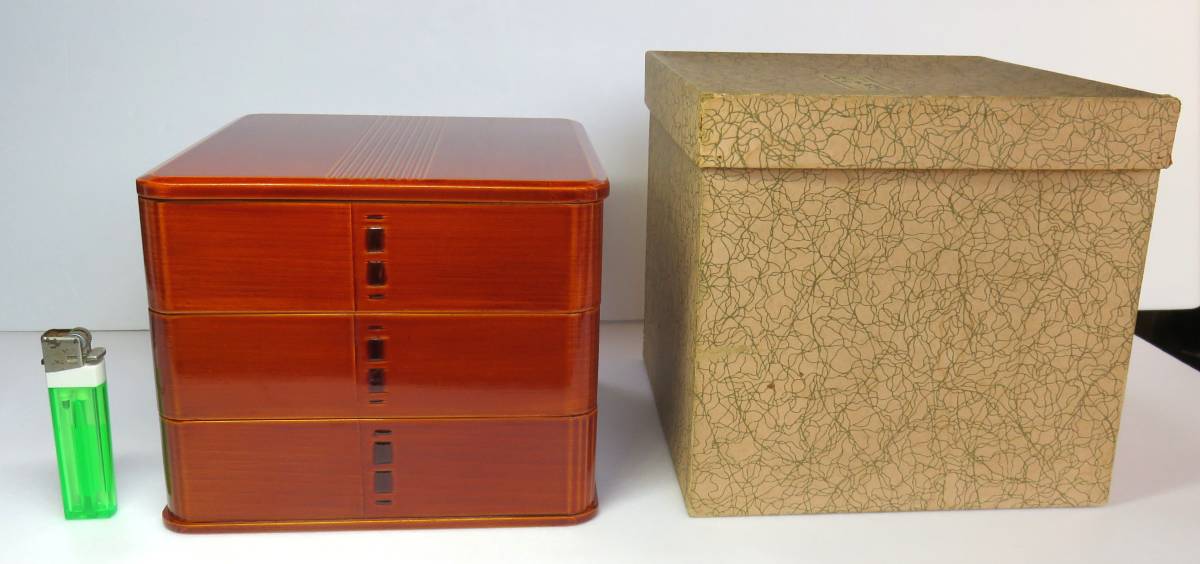 木製 飛騨春慶塗 飛騨春慶 伝統工芸品 お重箱 | 重箱 福壽漆器店