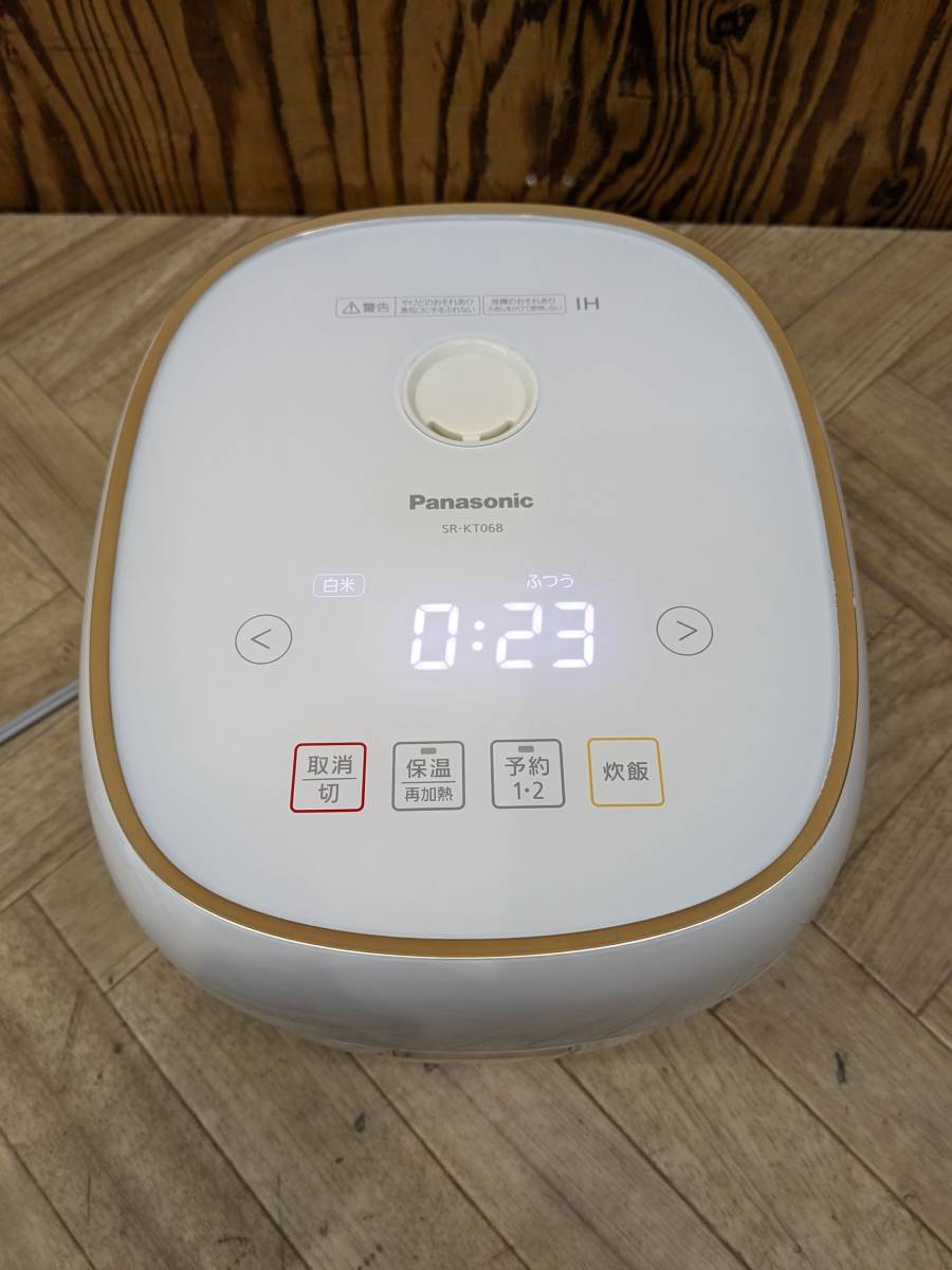 Panasonic SR-KT068 IHジャー炊飯器 3 5合炊き 2019年製｜Yahoo!