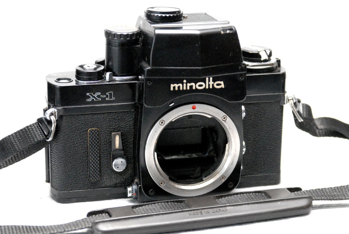 MINOLTA ミノルタ 最高峰 昔の高級一眼レフカメラ X-1ボディ 超希少品 （