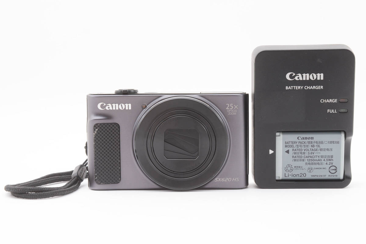 【100%新品，セール】 キヤノン Canon PowerShot SX620HS ブラック 光学25倍ズーム #511009(キヤノン)｜売買されたオークション情報、yahooの商品情報をアーカイブ公開 - オークファン キヤノン