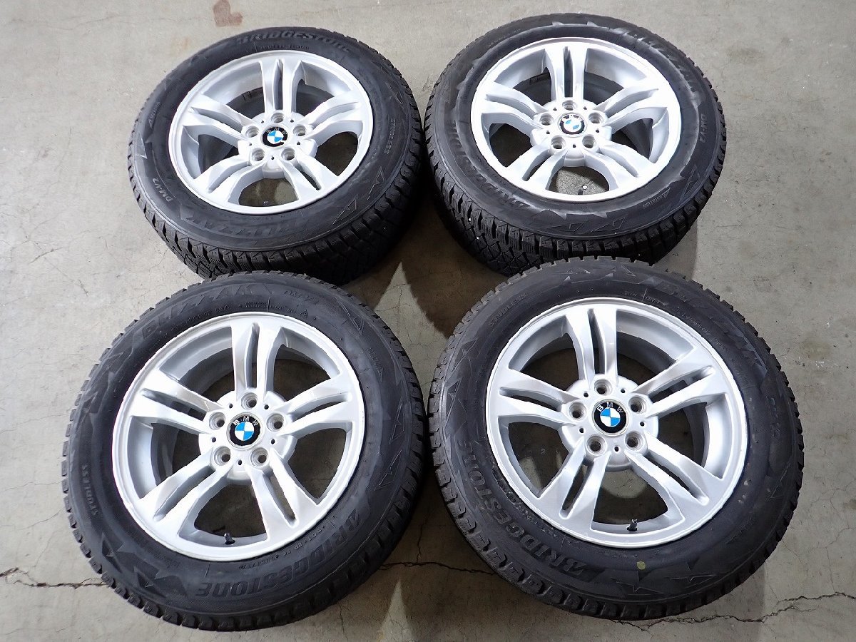 激安大特価，新品 YS3463 225/60R17 BMW純正 E83 X3純正 ブリヂストン DM-V2 スタッドレスセット 17&times;8J 120/5H ET46(スタッドレスタイヤ)｜売買されたオークション情報、yahooの商品情報をアーカイブ公開 - オークファン 5穴