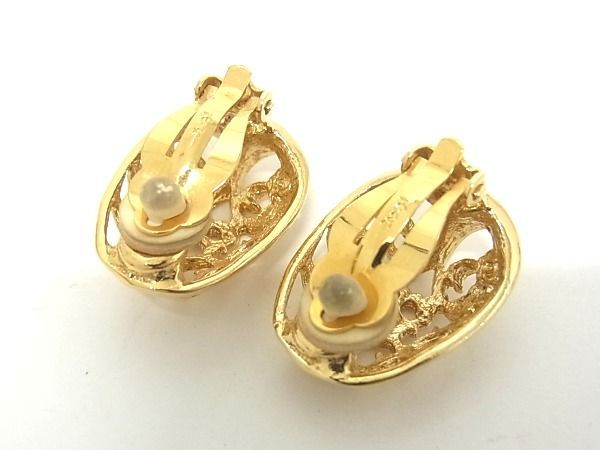 希少! サンローラン ロゴ ブレスレット ヴィンテージ イヤリング