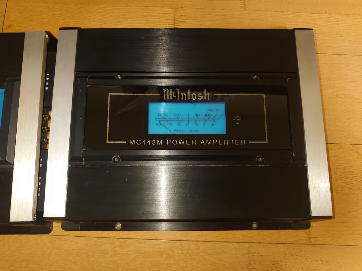 MC443M アンプMC443M マッキントッシュ 希少McIntosh パワーアンプ
