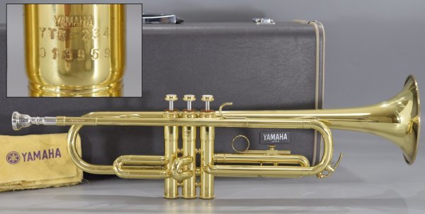 YAMAHA YTR-234 トランペット マウスピース・ハードケース付き YAMAHA