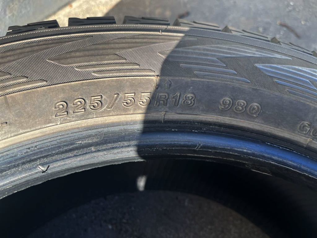 ヨコハマスタッドレス　225/55R18 バリ溝！_8