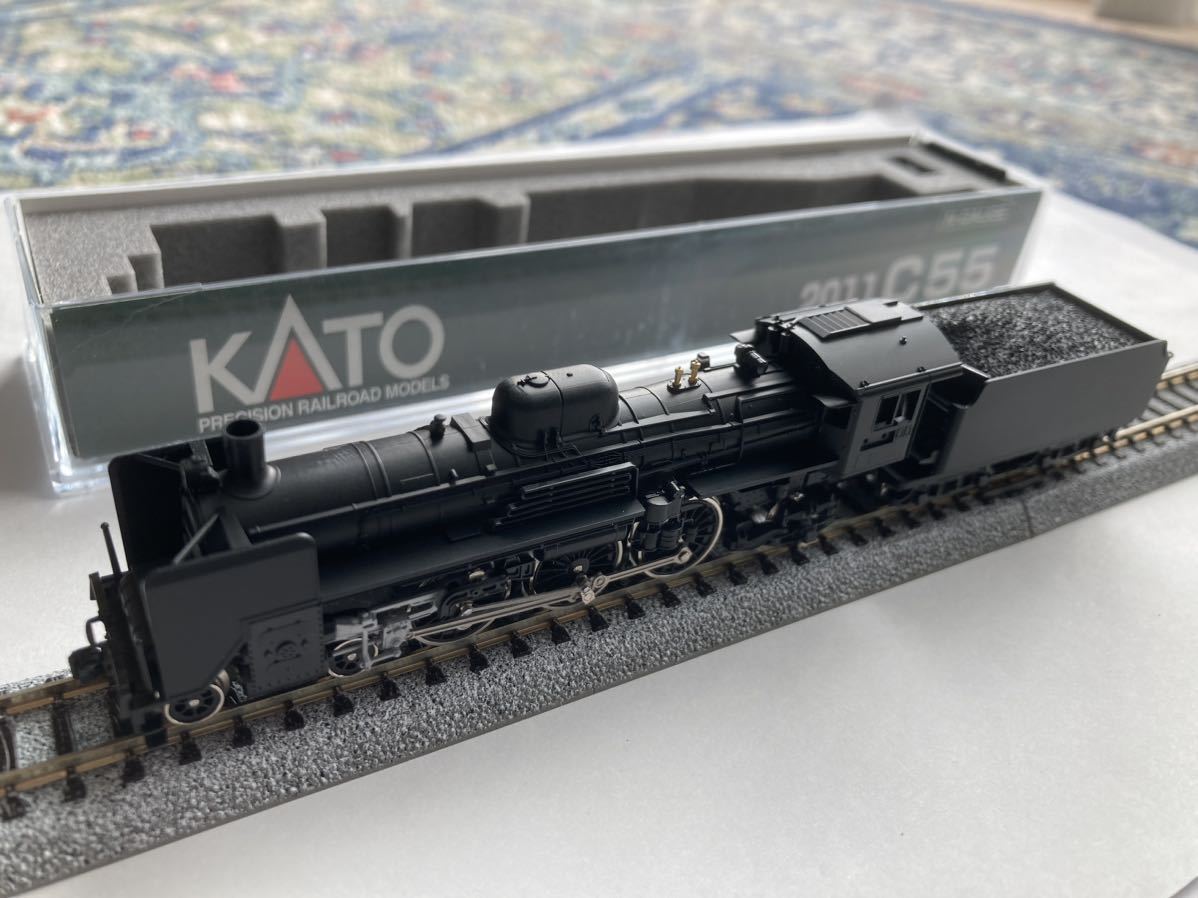 【未使用中古品】KATO Nゲージ 蒸気機関車 C55(2011)