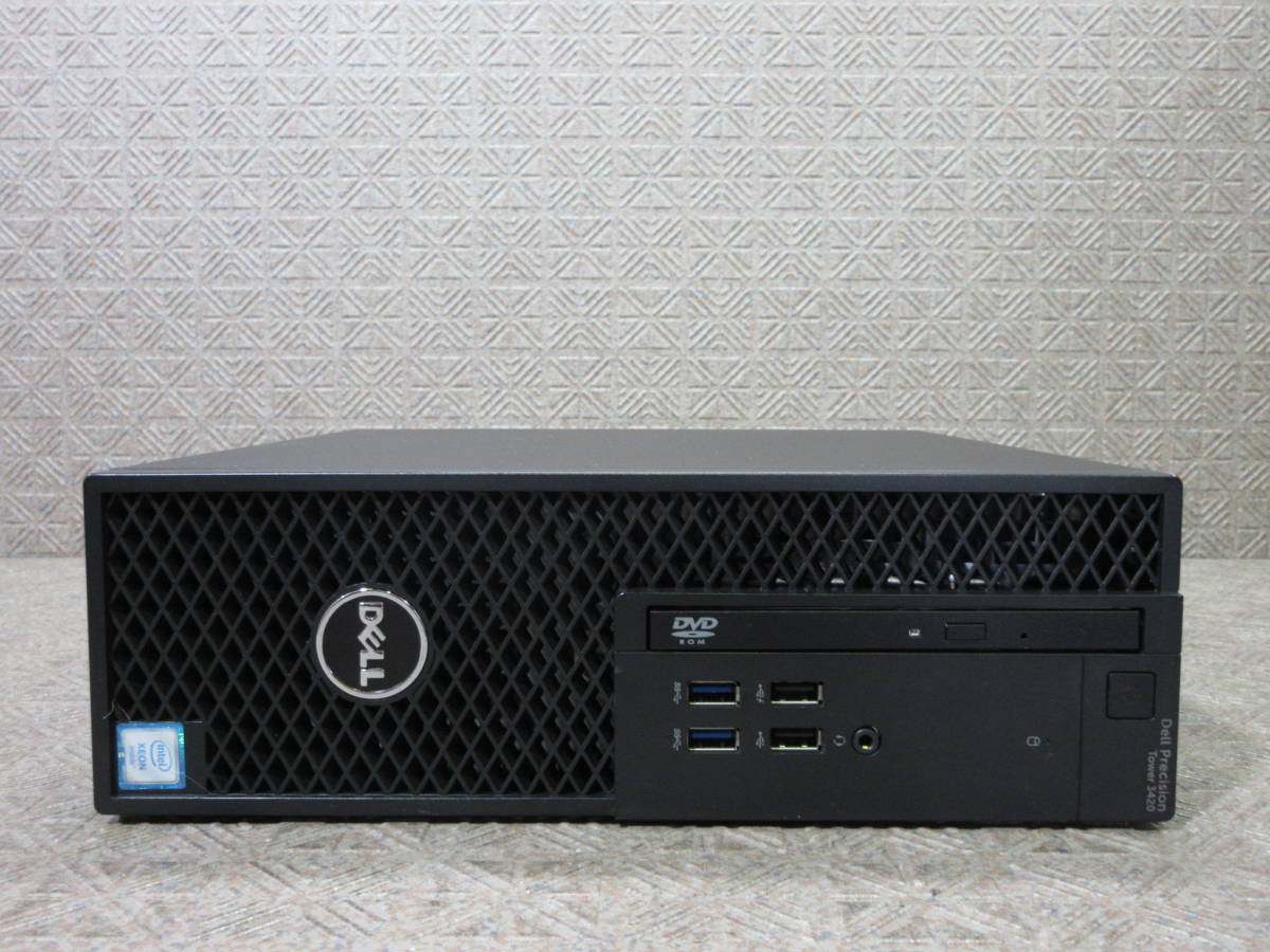 DELL Precision 3420 Workstation / Xeon E3-1225v5 3.30GHz / SSD 512GB / 16GB / Quadro k420 / Win10 / No.S167