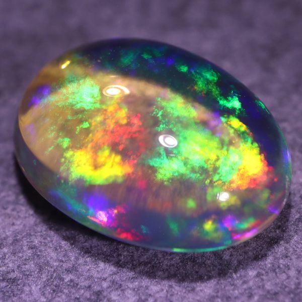 天然ファイアオパール メキシコ産 2.095ct 欧泊 裸石 宝石 ジュエリー