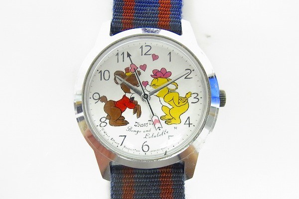 P157-J23-232◎ SEIKO セイコー DISNEY 5000-8000 メンズ 手巻き