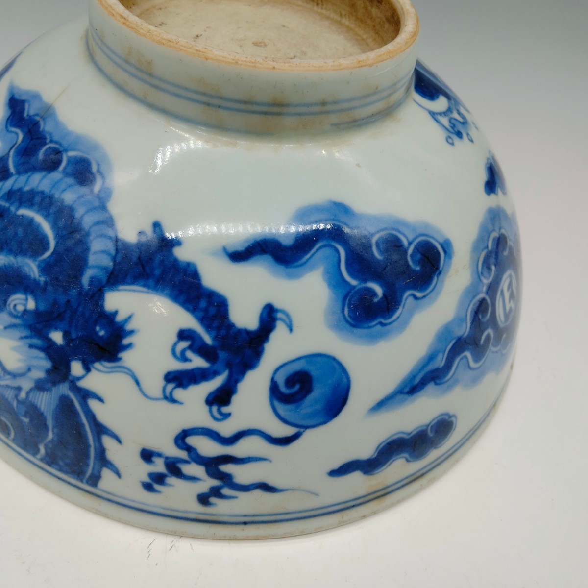 古伊万里 江戸後期 豆皿」 障壁画やふすま絵の動植物 染錦古伊万里5