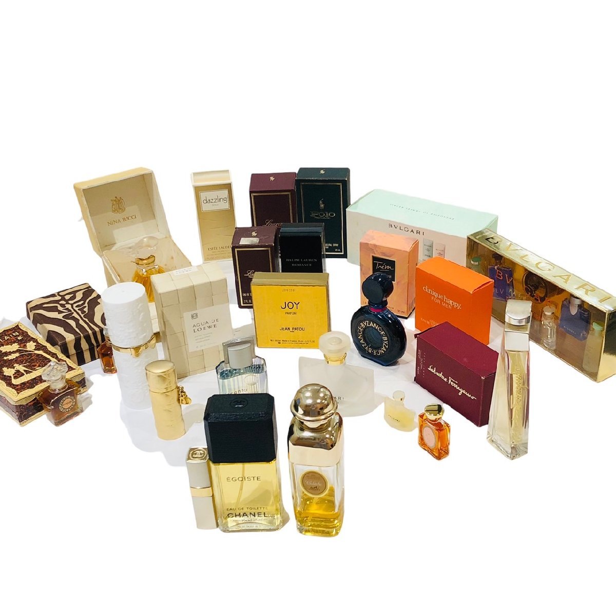 ブランド 香水 26点 セット CHANEL シャネル エルメス ブルガリ ゲラン