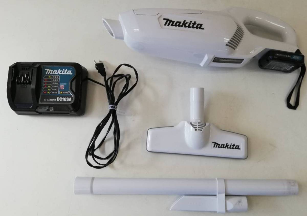 【LB38】CL107FD makita マキタ スティック掃除機 充電式掃除機 通電確認済み 動作品