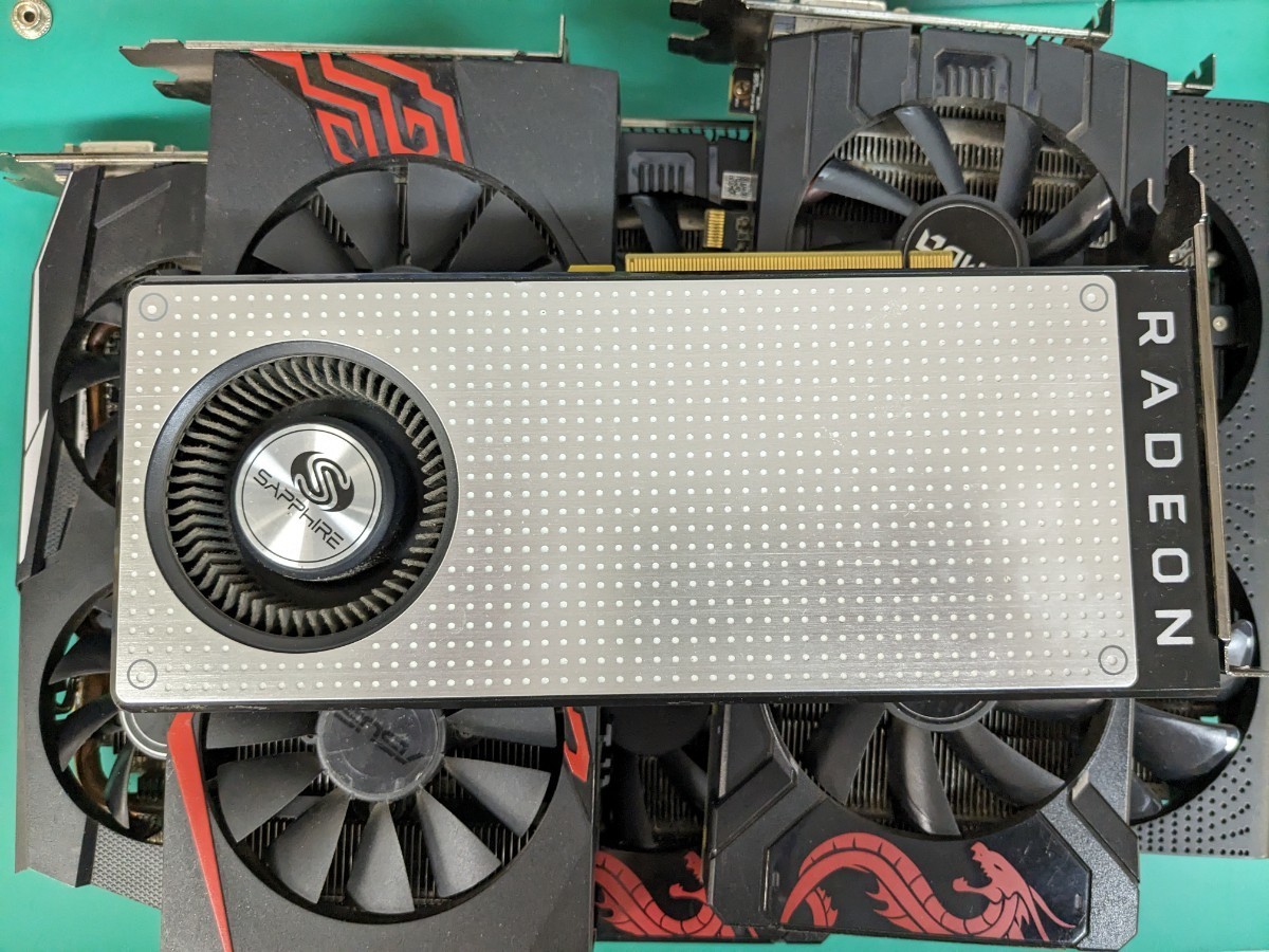 ジャンクグラボ5枚セット　1650×2,RX 580×2,GTX1050TI 2026年最新Yahoo!オークション - まとめ売り グラボ GPU ジャンク