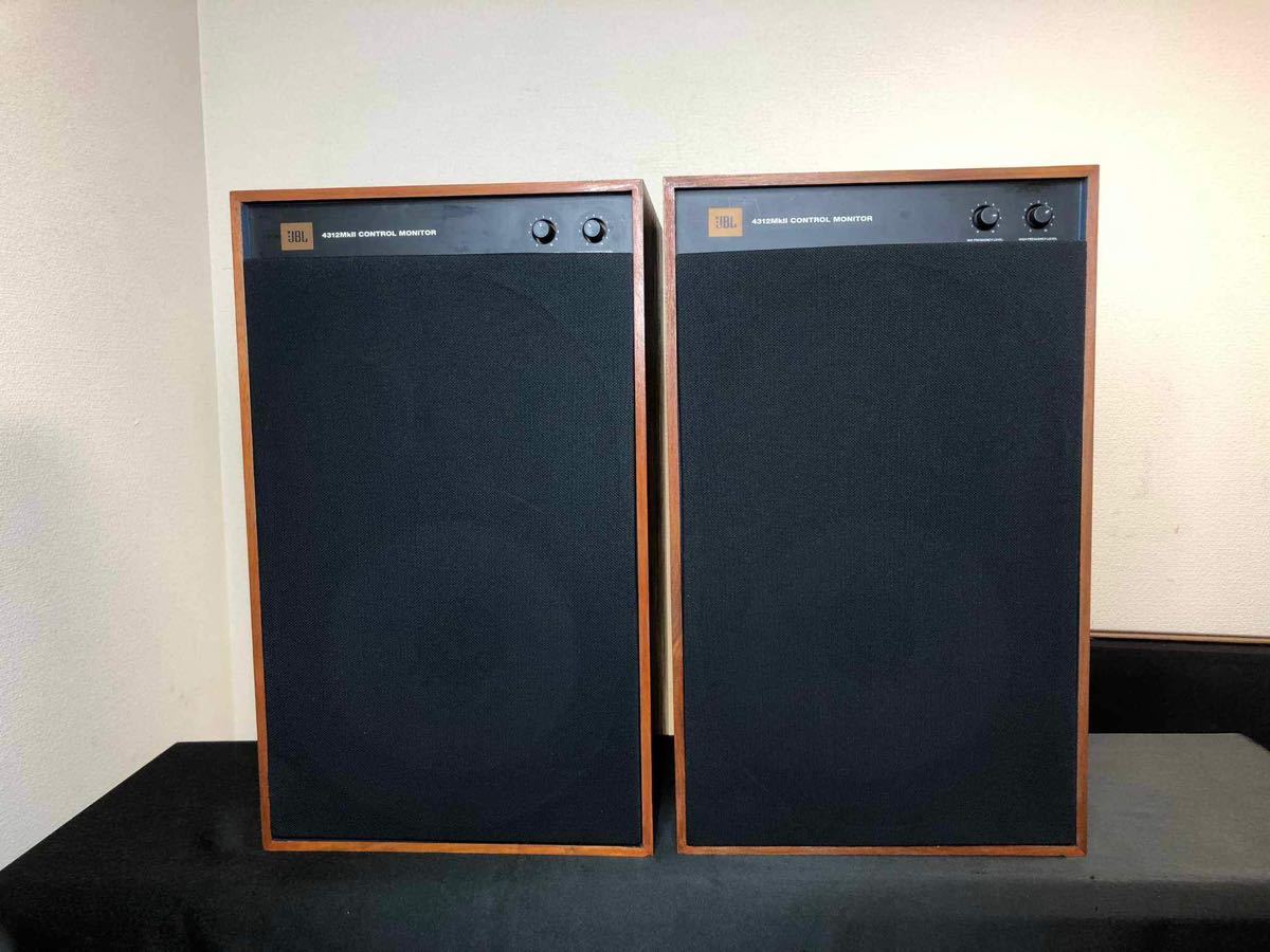 JBL 4312MKII MONITOR CONTROL モニタースピーカー ペア。動作確認済み 