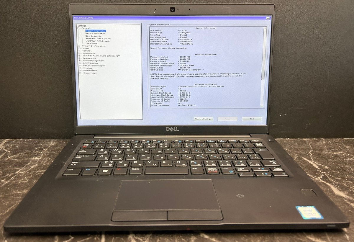 ⁄ 0 Core DELL LATITUDE Latitude i5 1円～ 第8世代 Dell ジャンク