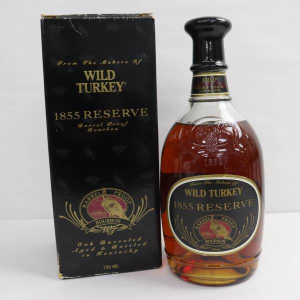 1円~WILD TURKEY（ワイルドターキー）1855 リザーブ 55％ 750ml