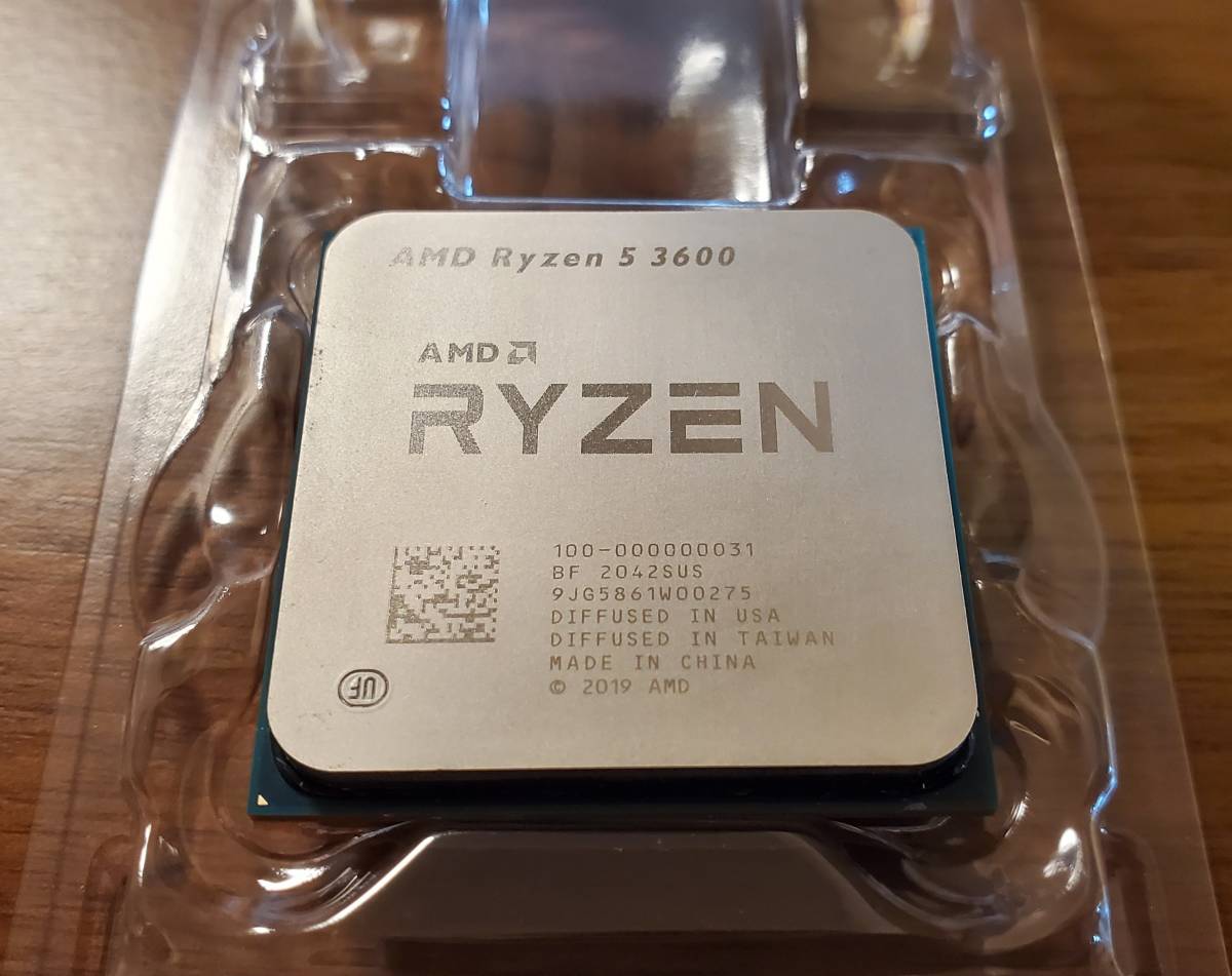 ジャンク扱 ⁄ 動作保証無中古品 中古 動作品 AMD Ryzen 5 3600 BOX