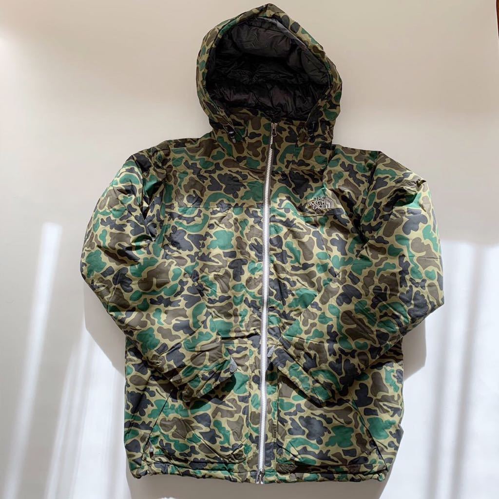 THE NORTH FACE DOWN JACKET PARKA CAMO ザ ノースフェイス ダウン ジャケット パーカー カモ カモフラージュ 迷彩 ヌプシ
