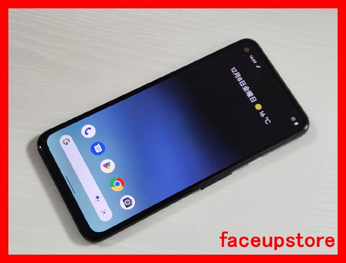 ☆【36301WM】 ジャンク SoftBank Google Pixel 4a ジャストブラック 1