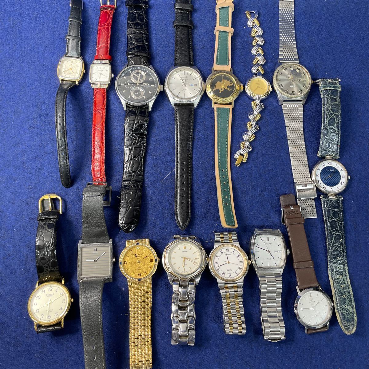 T12/【中古品】②WESTAR VALENTINO ROMAN SEIKO TECHNOS CYMA RADO ランセル シチズン ポールスミス