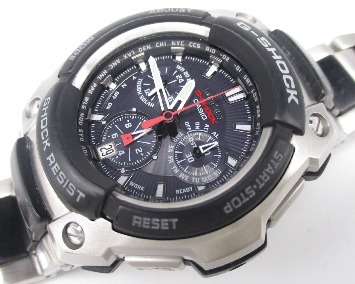 ■カシオG-SHOCK■電波ソーラー MTG-1000-1AJF■メンズ腕時計