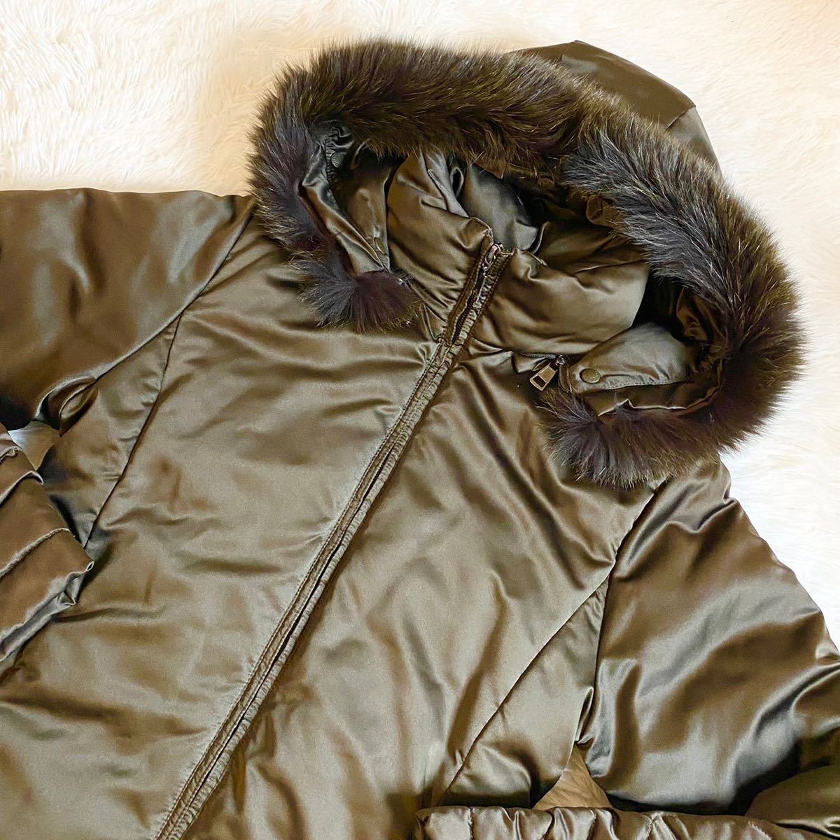 1円〜 最高級茶タグ 極美品 モンクレール MONCLER ダウンジャケット