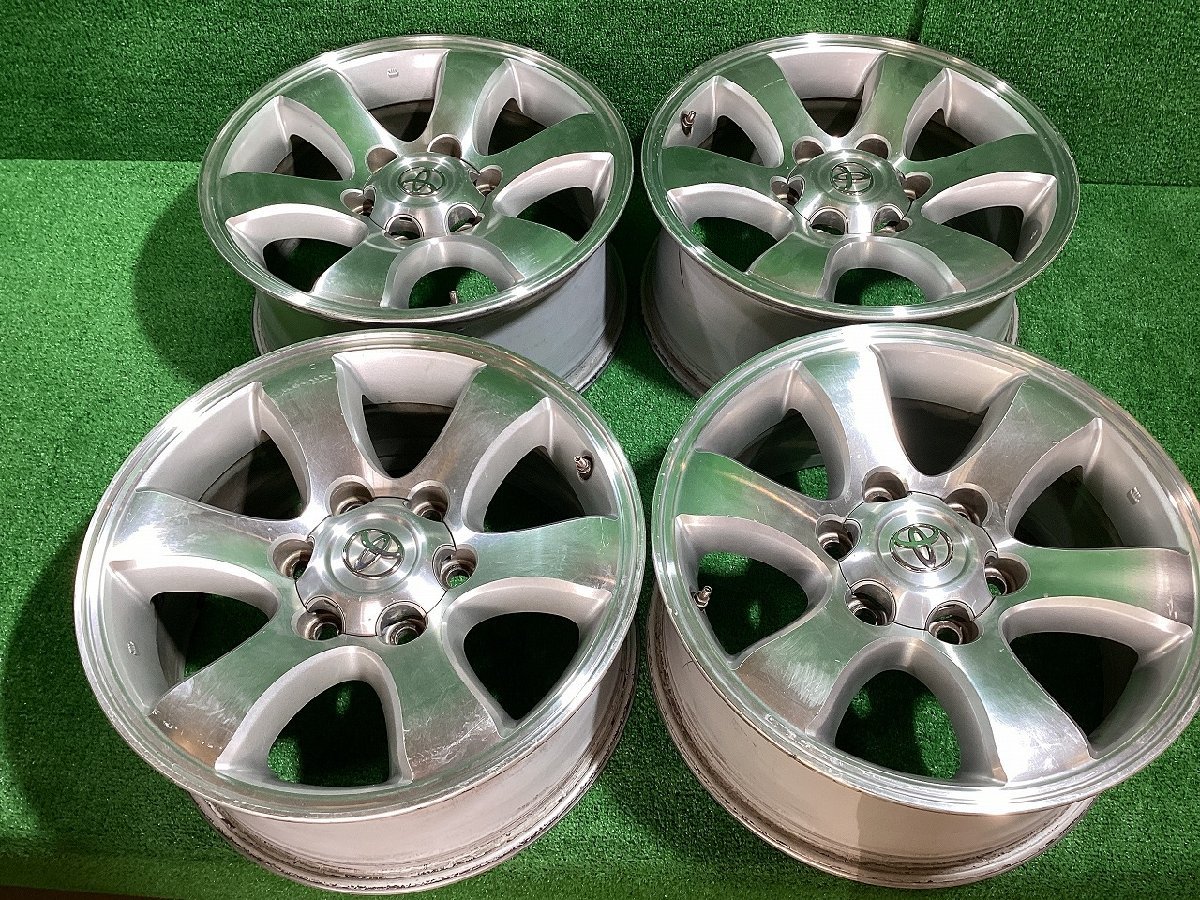 トヨタ純正 17インチアルミホイール 7.5J ＋30 6H PCD139.7 4本セット L1-