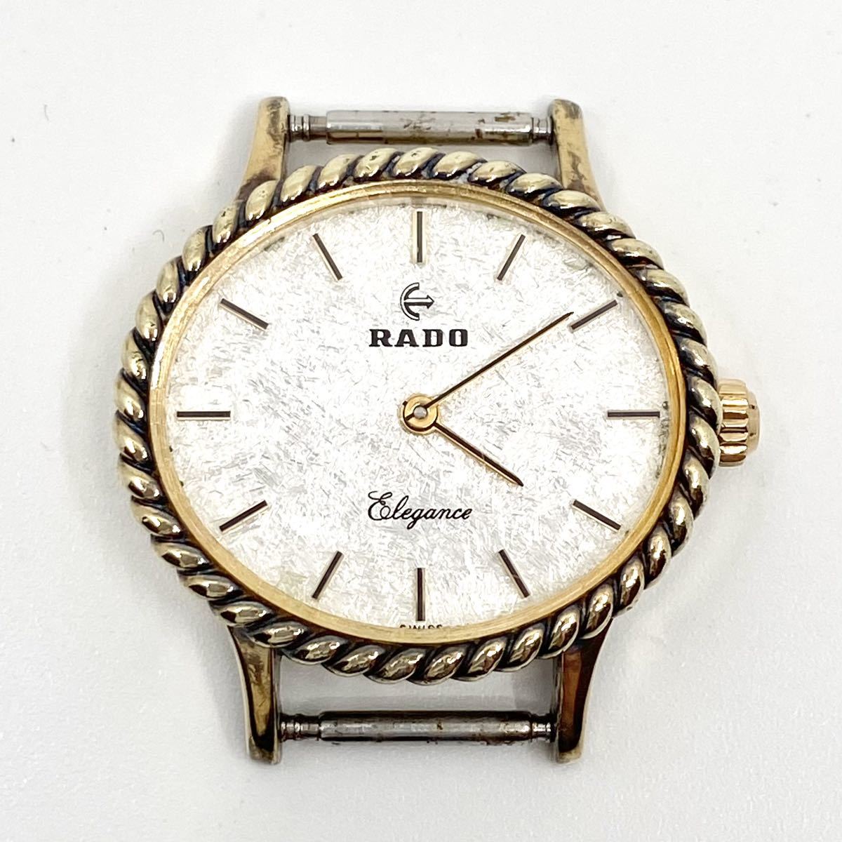 RADO Elegance シルバー925 Ag 腕時計 手巻き式 バーインデックス