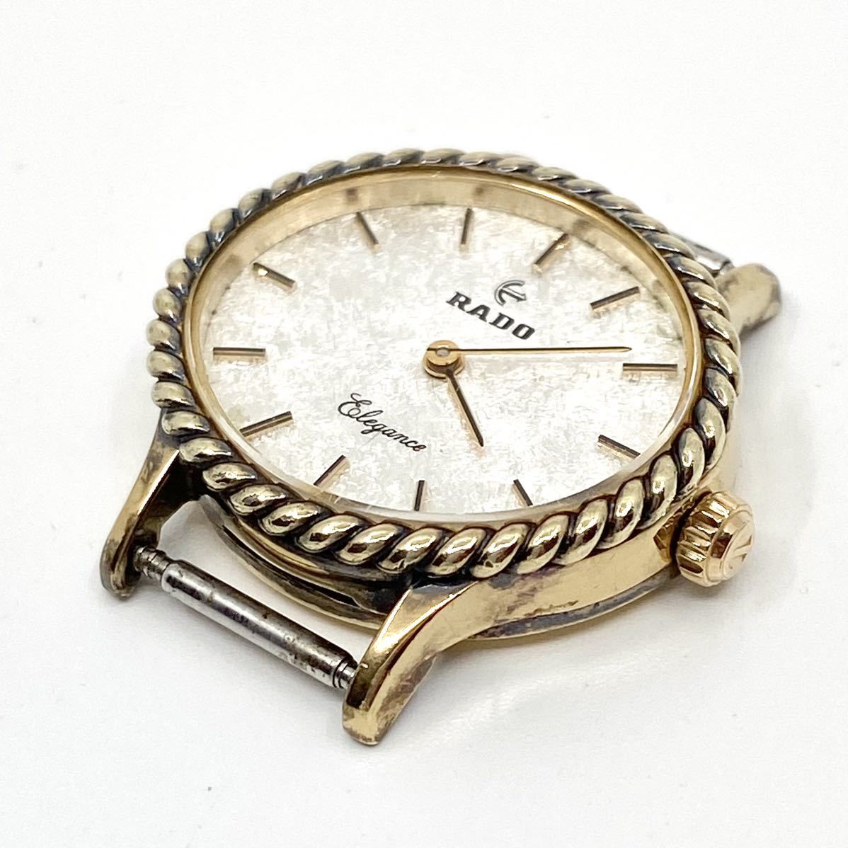 RADO Elegance シルバー925 Ag 腕時計 手巻き式 バーインデックス