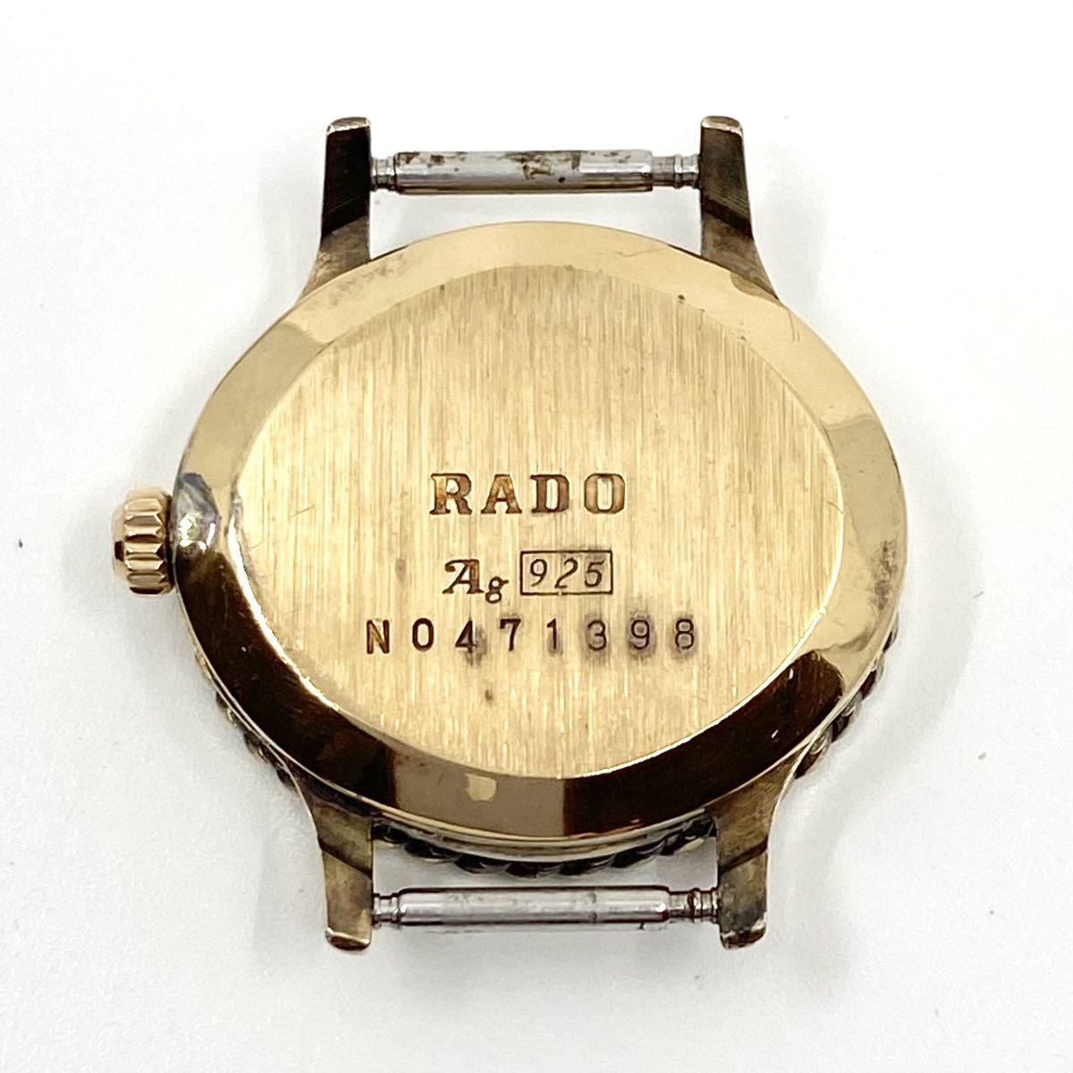 RADO Elegance シルバー925 Ag 腕時計 手巻き式 バーインデックス