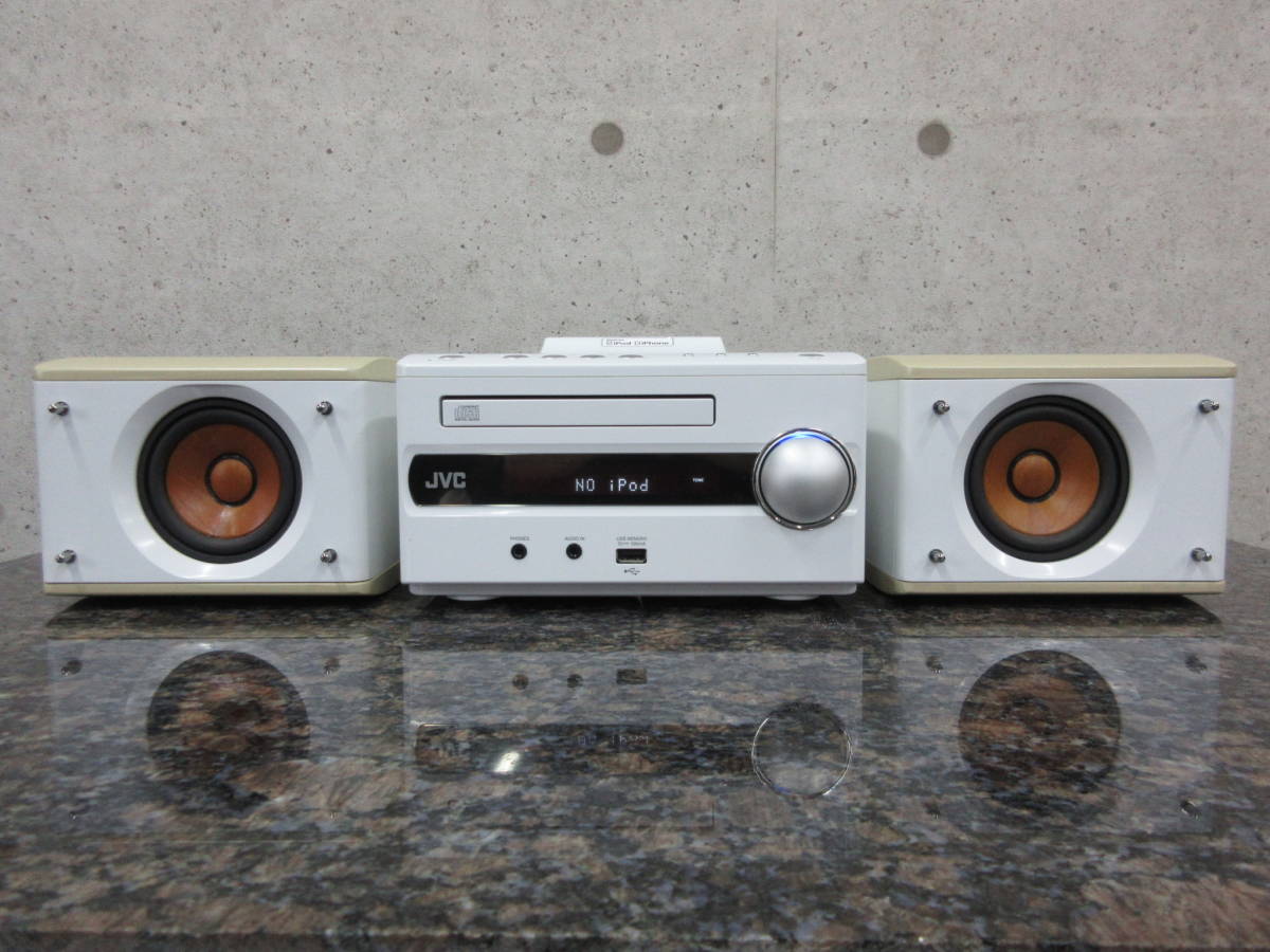 良品】JVC ミニコンポ EX-S1-M iPod⁄iPhone対応コンパクト