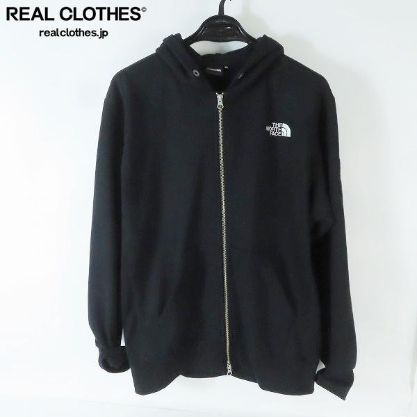 ☆THE NORTH FACE/ノースフェイス スクエアロゴ ジップ スウェット パーカー NT12140/XL /060