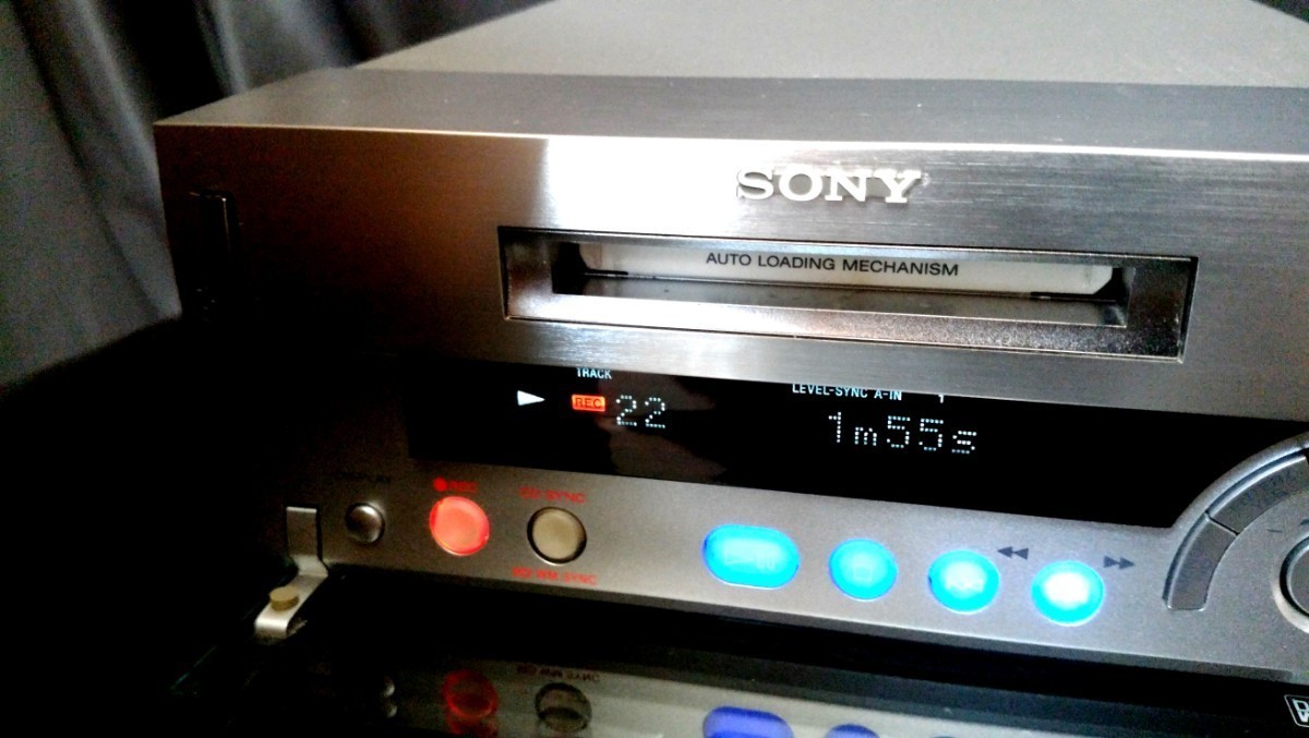SONY MDS-SD1 ソニー高音質MDレコーダー♪除菌クリーニング品 ソニー