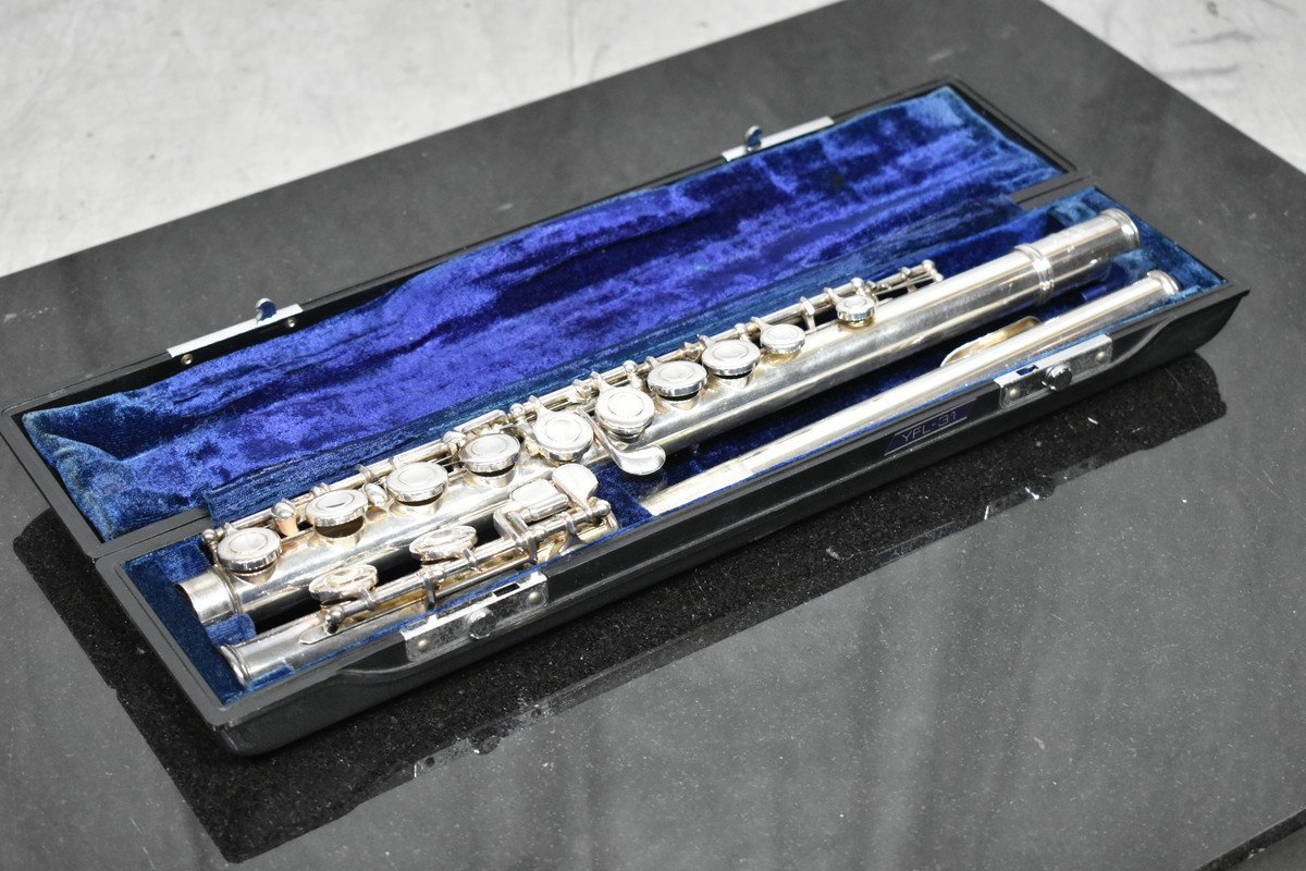 YAMAHA/ヤマハ フルート YFL-31 ☆Eメカ ケース付属③