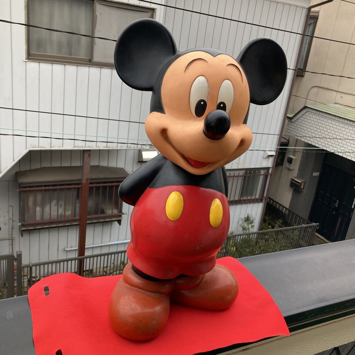 ミッキーマウス 貯金箱 三菱銀行 東京 カウンターサイズ貯金箱 人形