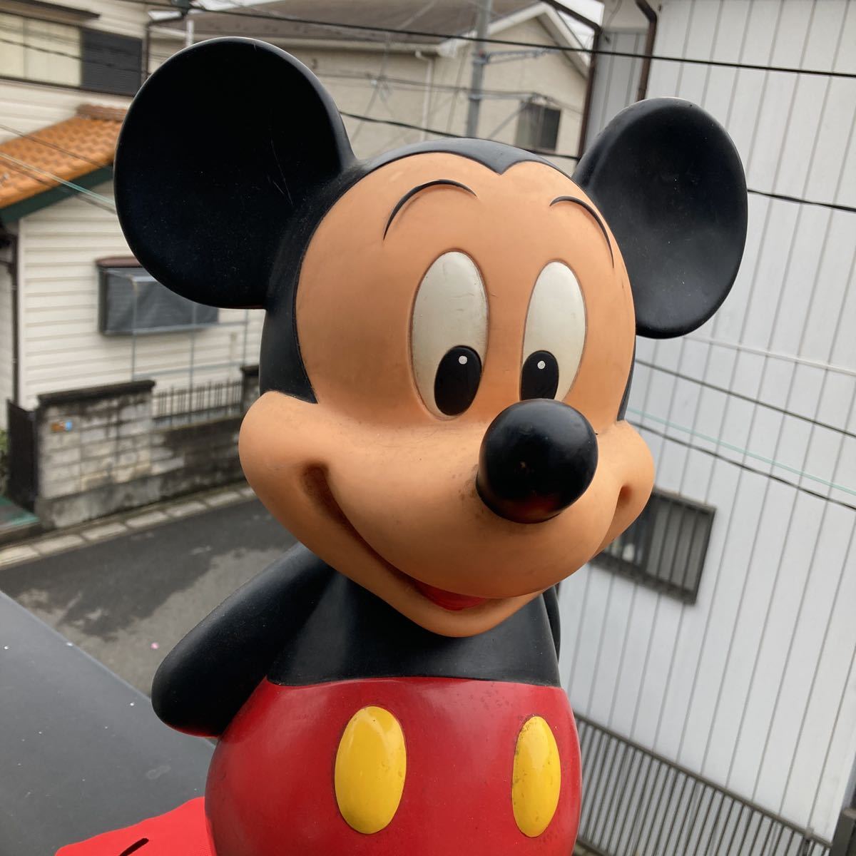 非売品 昭和レトロ 当時企業物 三菱銀行 特大ミッキーマウス ビッグ