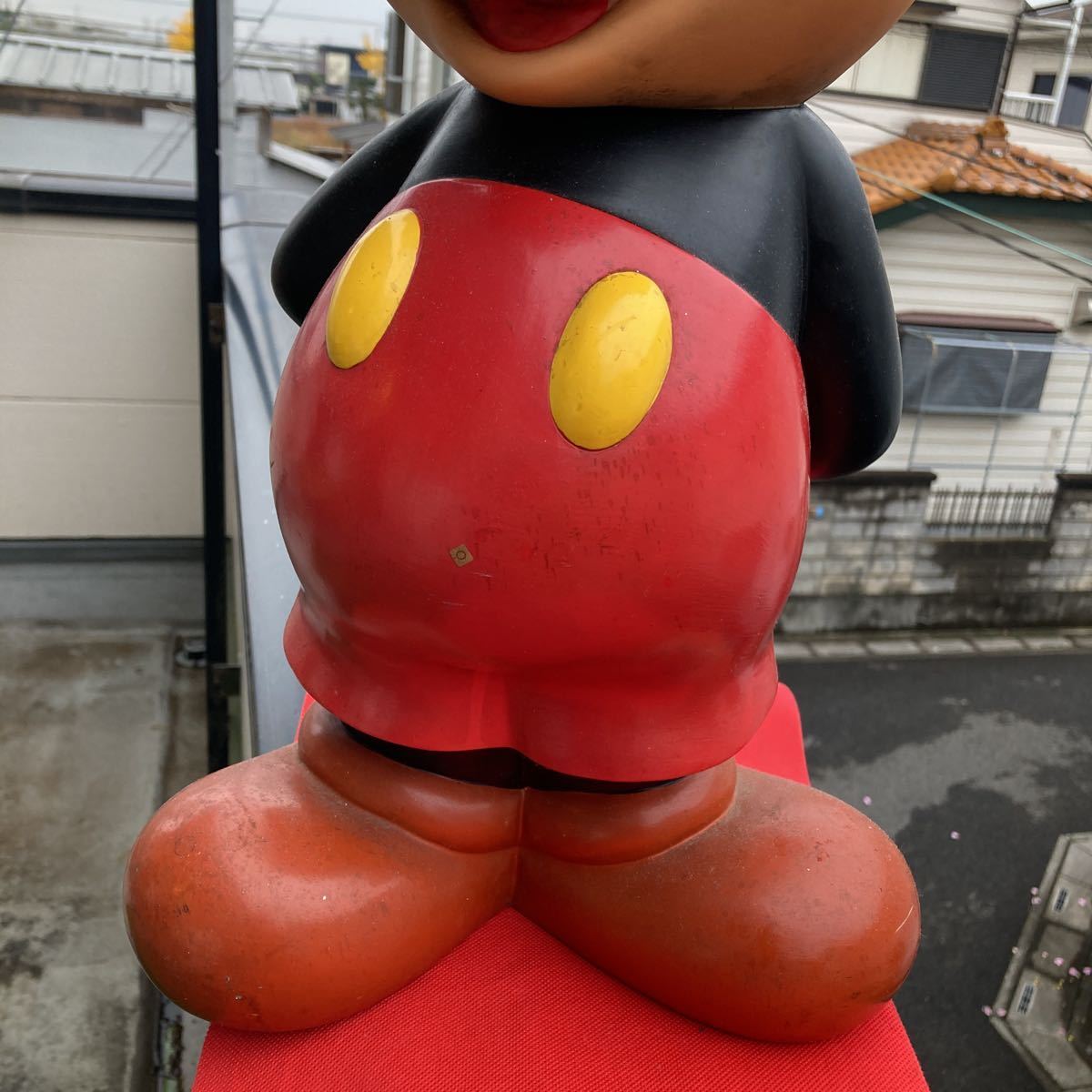 非売品 昭和レトロ 当時企業物 三菱銀行 特大ミッキーマウス ビッグ