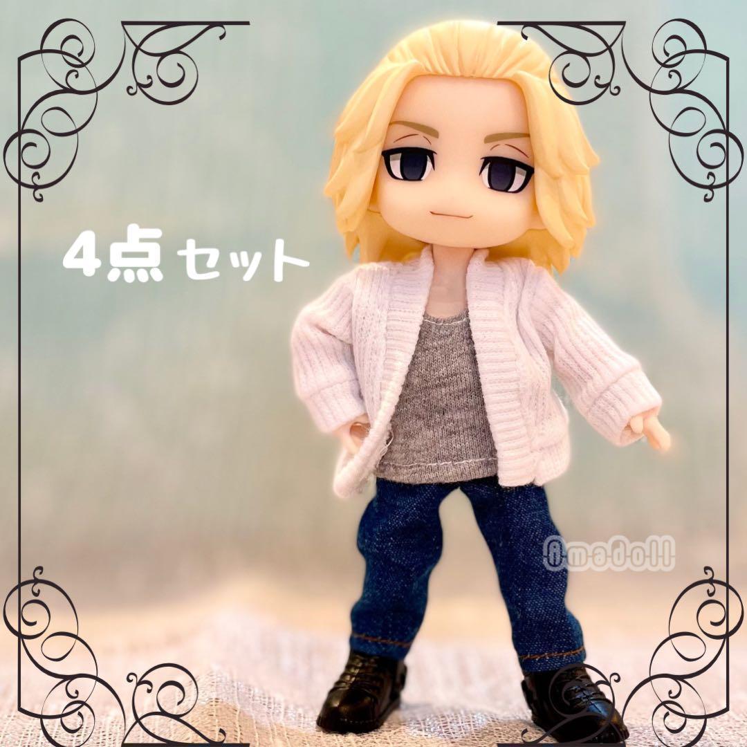 オビツ11 服 セット 靴 ねんどろいどどーる 可 1/12 着せ替え 衣装