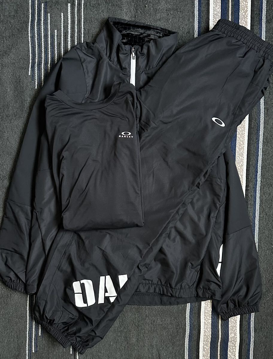 新品秋冬 NEW MODEL OAKLEY Enhance Wind Warm Stand Jacket 13.7・Enhance Wind Warm Pants 13.7トレーニングウェア３セット