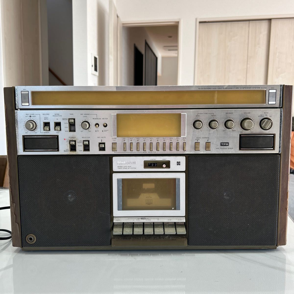 NationalナショナルRX-5700ラジカセ動作品(D95) NationalナショナルRX