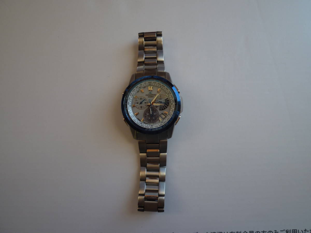 CASIO CASIO オシアナス OCEANUS OCW-M700 腕時計 クロノグラフ 