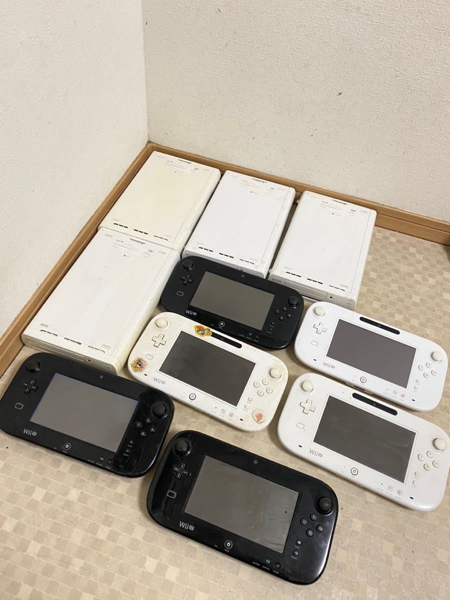wiiU & wiiなど10点まとめ売り‼ Wii - U WiiU 任天堂 WiiUの買取 