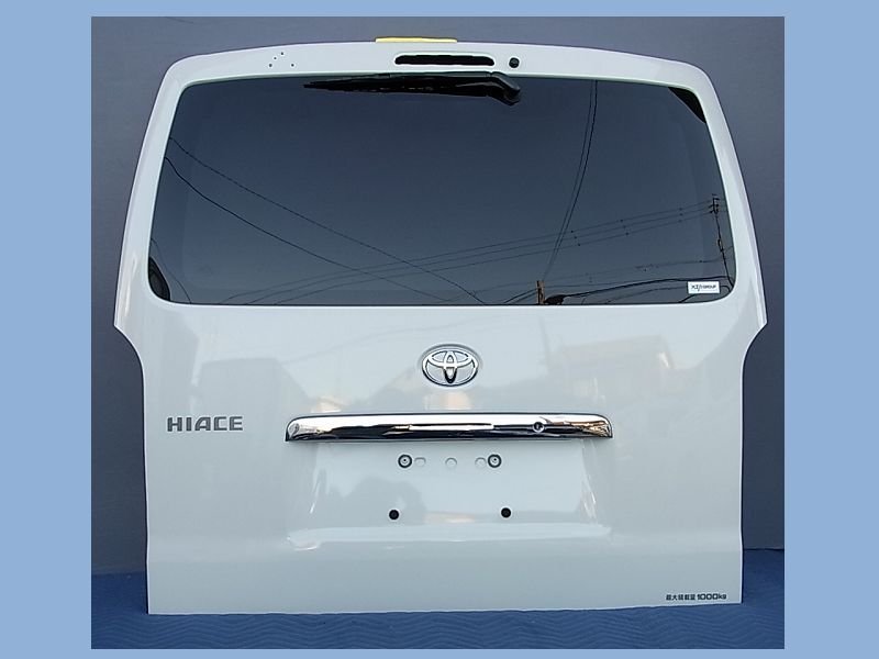 新車外しトヨタ 純正 Hiace 200系 ハイエース センターコンソール S-GL