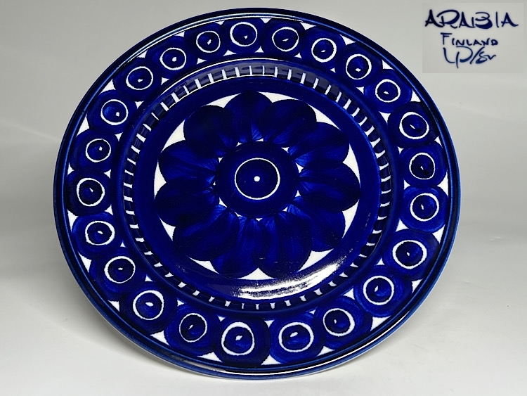 SALE，人気 瑞 アラビア ARABIA バレンシア Valencia プレート 径：２５ ４ｃｍ(アラビア)｜売買されたオークション情報、yahooの商品情報をアーカイブ公開 - オークファン アラビア