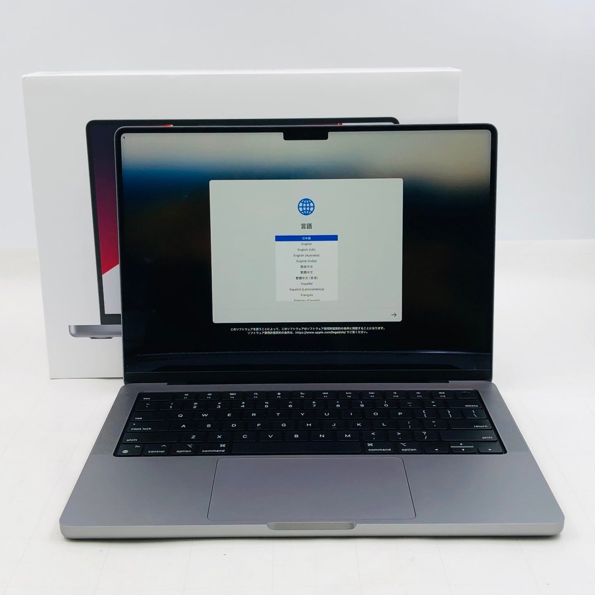 動作確認済み MacBook Pro Touch ID 14インチ (Late 2021) Apple M1