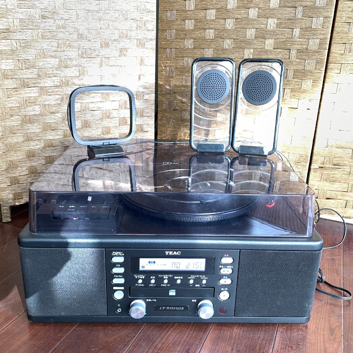 f001 M ティアック TEAC CDレコーダー レコード カセット プレーヤー
