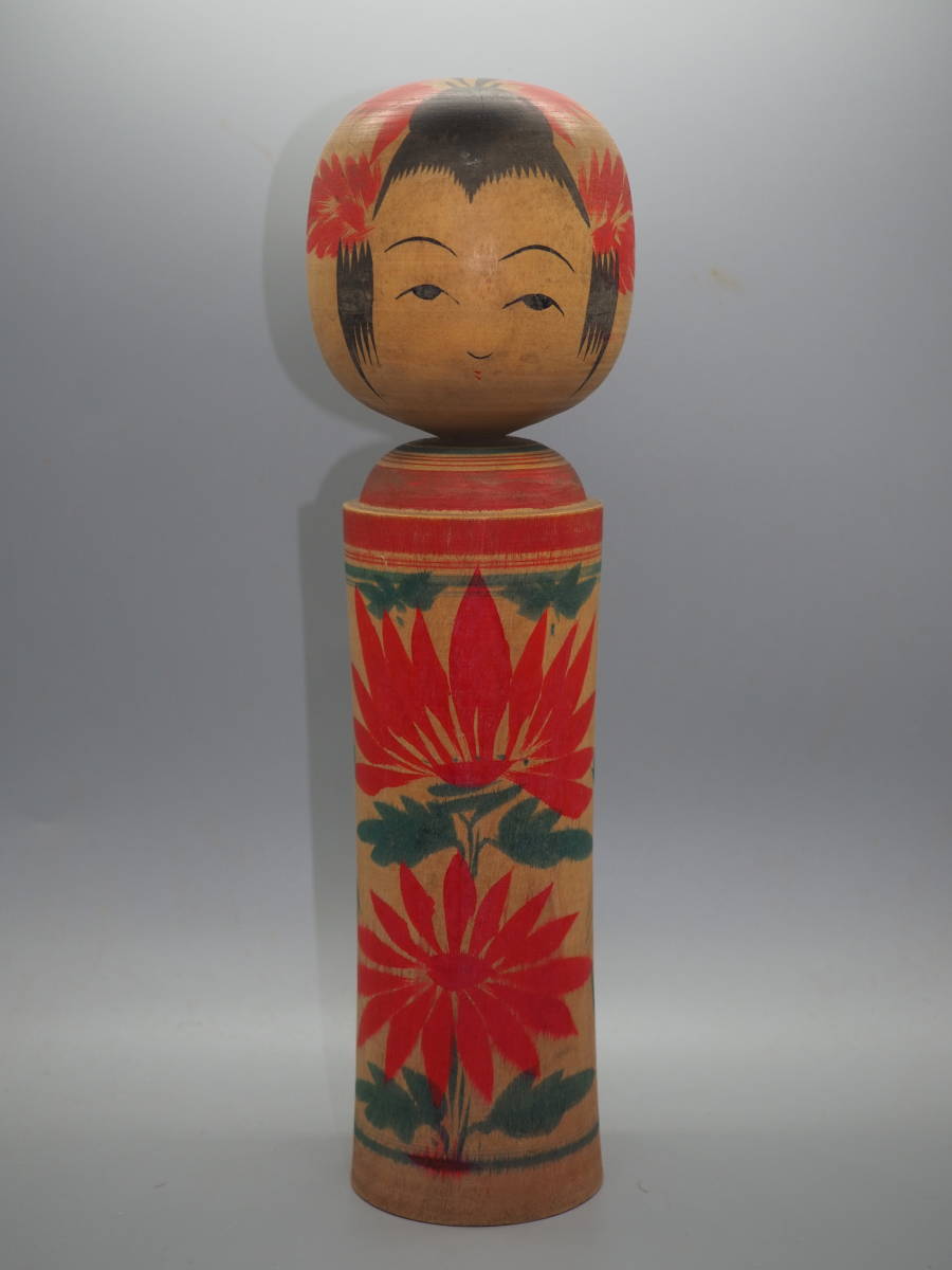 創作こけし 夢筆 「北風」 高島屋 近代こけし頒布作品 民芸品 日本人形