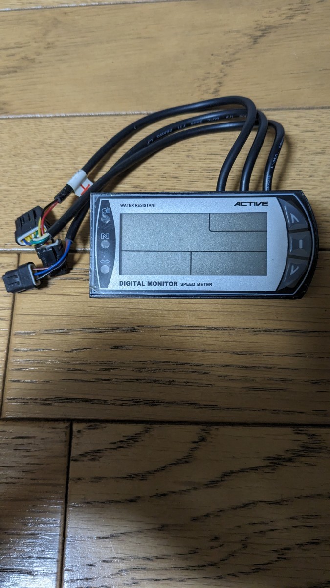 ACTIVE アクティブ レブ＆テンプメーター スピードメーター セット