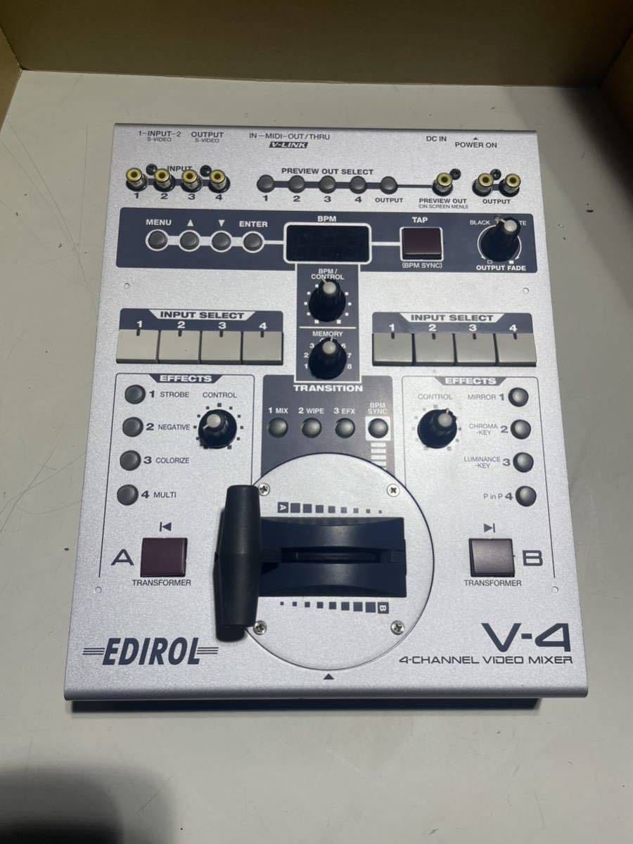 327 Roland EDIROL V-4 ビデオミキサー Roland EDIROL V-4 4チャンネル