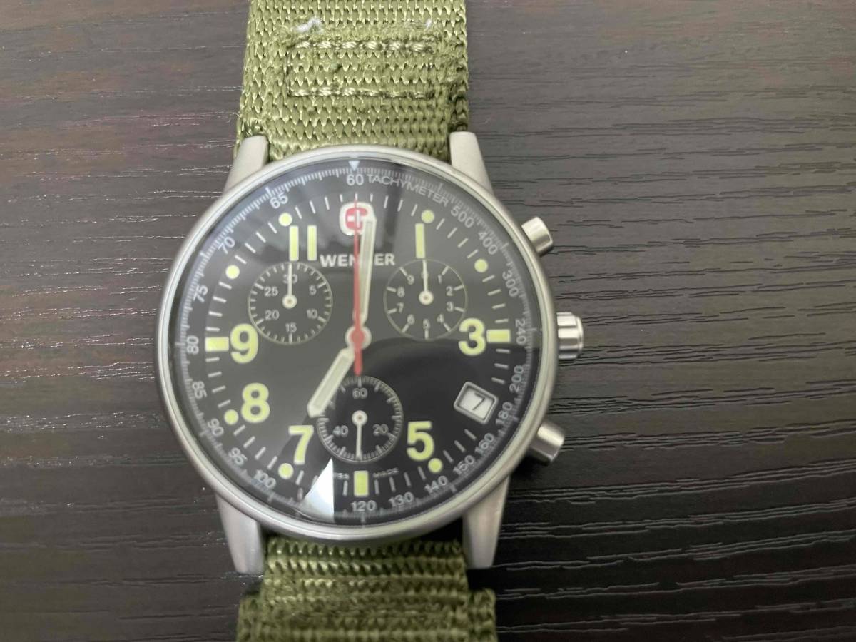 WENGER コマンド　クロノグラフ　踊る大走査線仕様